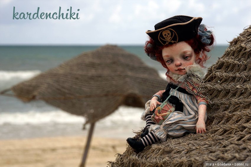 Приключение пиратки Туси в Тунисе - фотосессия от Kardenchiki art dolls (фото 3)