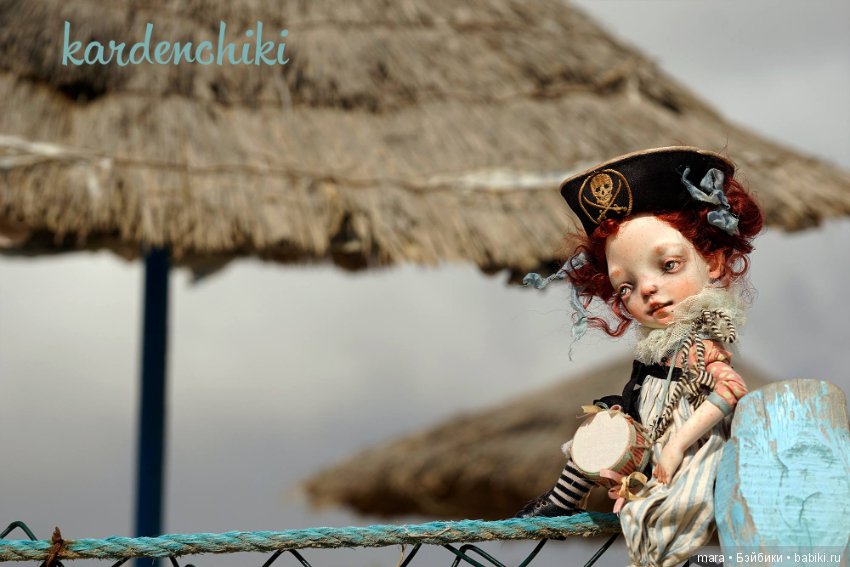 Приключение пиратки Туси в Тунисе - фотосессия от Kardenchiki art dolls (фото 6)