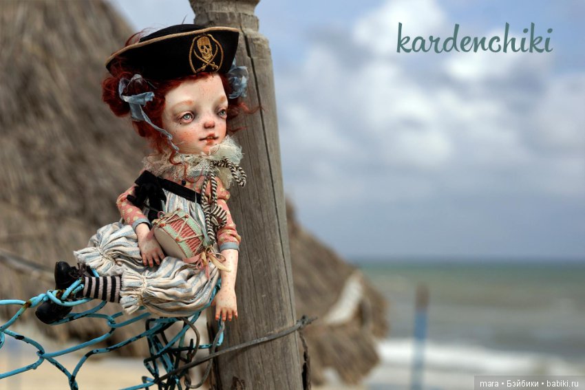 Приключение пиратки Туси в Тунисе - фотосессия от Kardenchiki art dolls