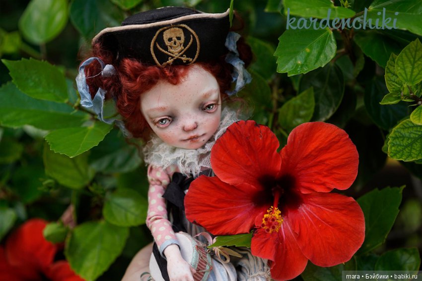 Приключение пиратки Туси в Тунисе - фотосессия от Kardenchiki art dolls