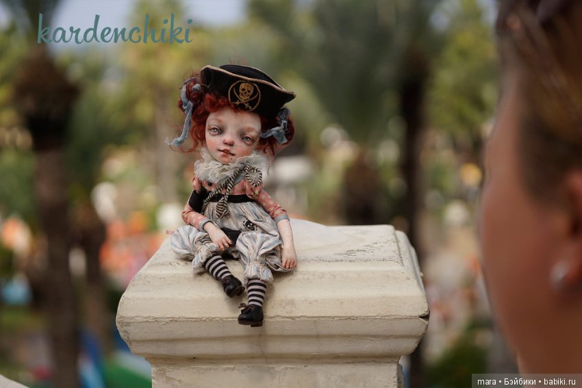 Приключение пиратки Туси в Тунисе - фотосессия от Kardenchiki art dolls