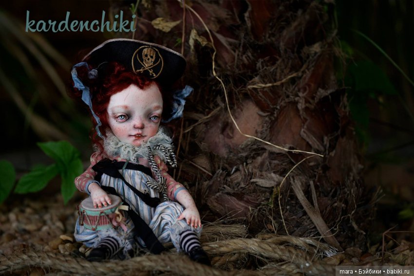 Приключение пиратки Туси в Тунисе - фотосессия от Kardenchiki art dolls (фото 4)