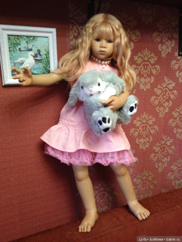 Мои любимые девочки! Девочка Маша и Кукла Линики от Annette Himstedt
