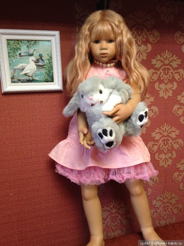 Мои любимые девочки! Девочка Маша и Кукла Линики от Annette Himstedt