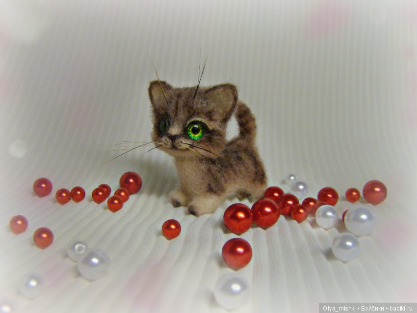 Котик. Авторская игрушка Ольги Чернухо (фото 3)