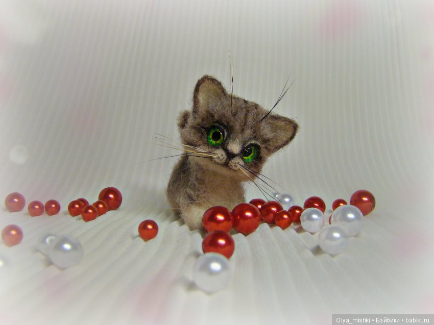 Котик. Авторская игрушка Ольги Чернухо (фото 2)