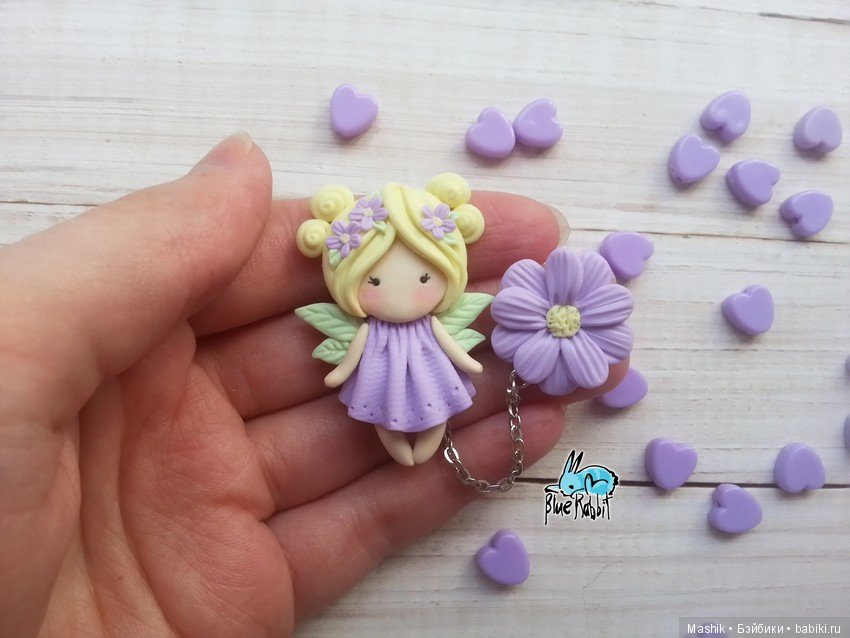 Фигурки из полимерной глины от Blue Rabbit