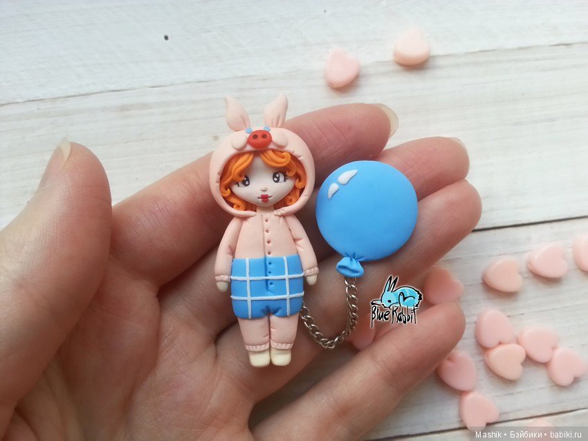 Фигурки из полимерной глины от Blue Rabbit