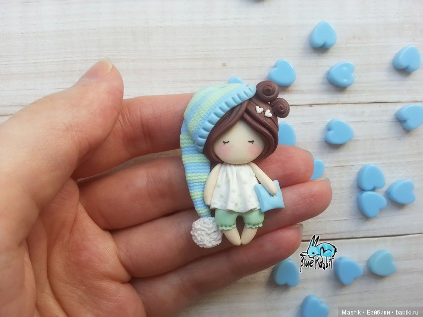 Фигурки из полимерной глины от Blue Rabbit