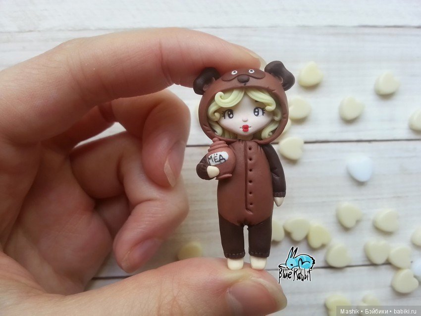 Фигурки из полимерной глины от Blue Rabbit