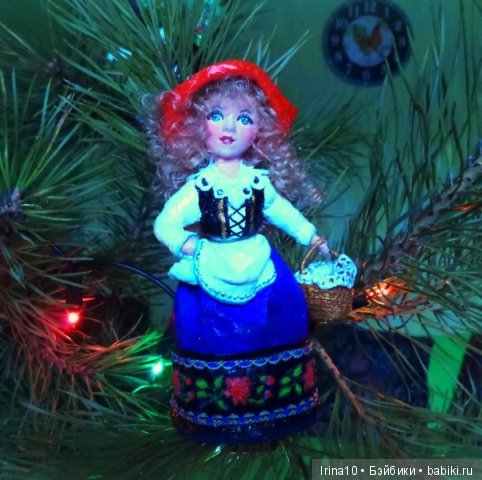 Набор ватных ёлочных игрушек. Второй