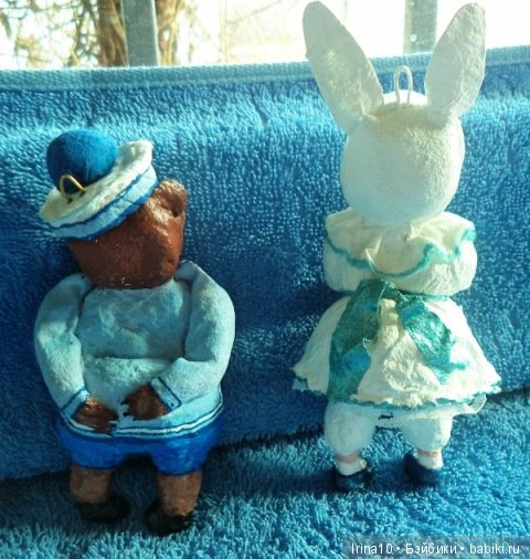 Набор ватных ёлочных игрушек. Второй (фото 3)