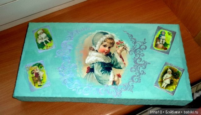 Набор ватных ёлочных игрушек. Второй