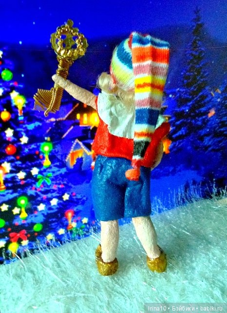 Набор ватных ёлочных игрушек. Второй