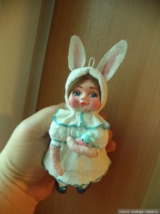 Набор ватных ёлочных игрушек. Второй