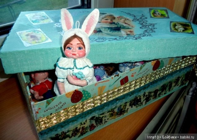 Набор ватных ёлочных игрушек. Второй