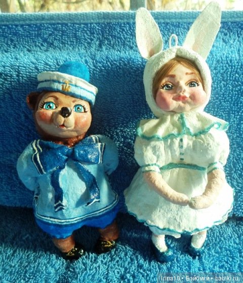 Набор ватных ёлочных игрушек. Второй (фото 2)