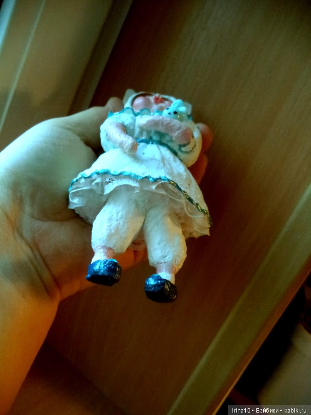 Набор ватных ёлочных игрушек. Второй