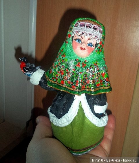 Набор ватных ёлочных игрушек. Второй