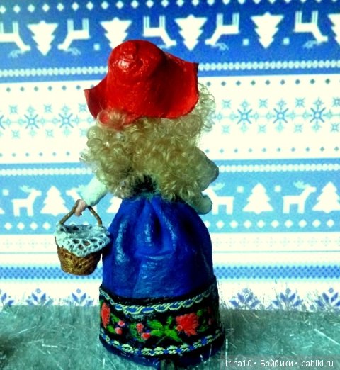 Набор ватных ёлочных игрушек. Второй