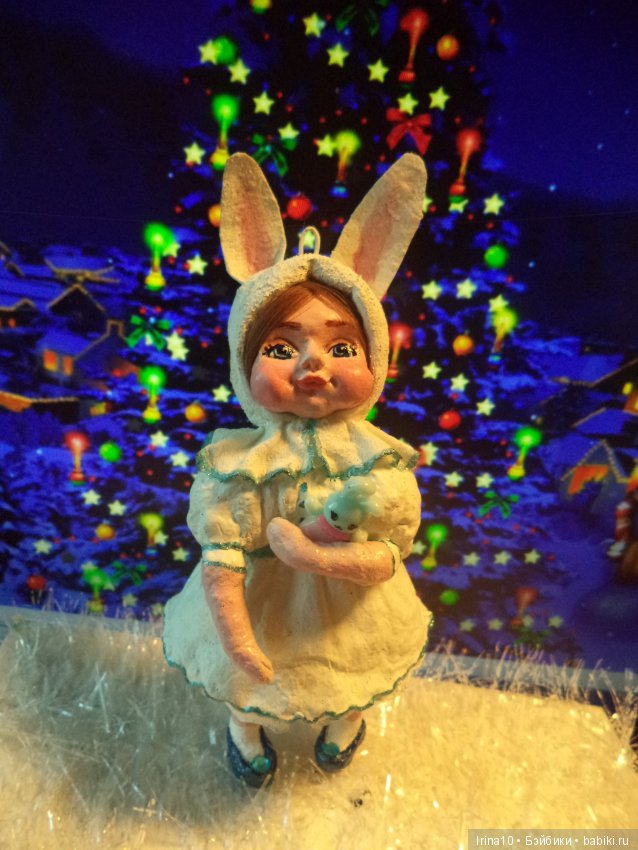 Набор ватных ёлочных игрушек. Второй