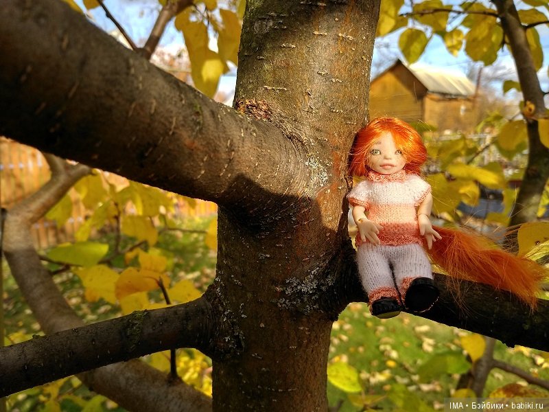 Мои крошки проводили осень (фото 4)