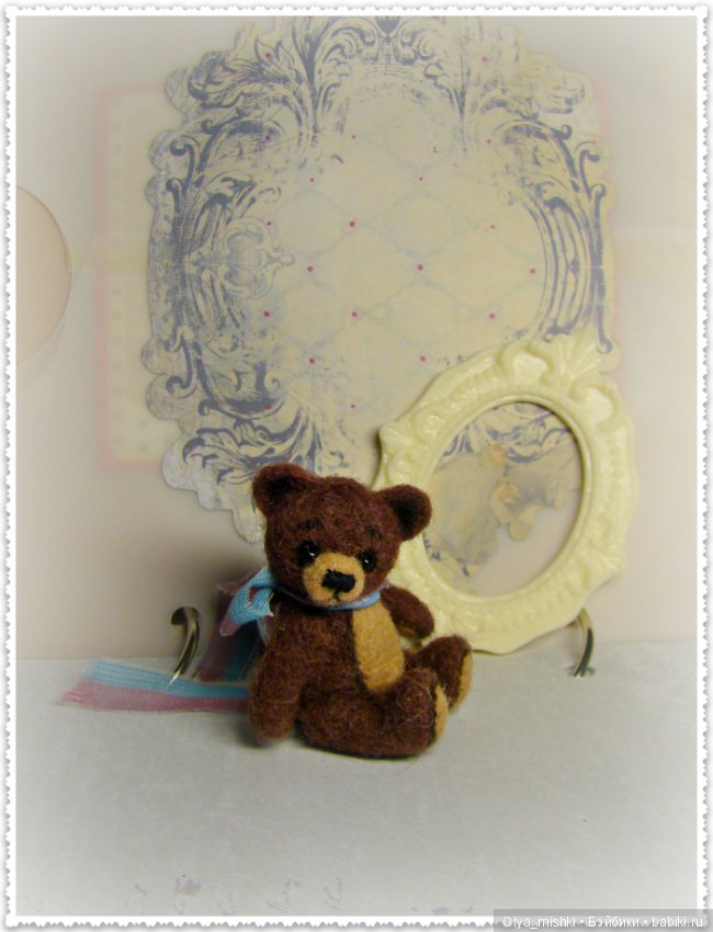 Мишка. Авторская игрушка Ольги Чернухо