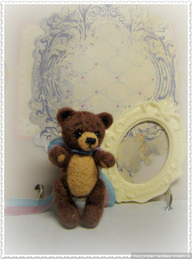 Мишка. Авторская игрушка Ольги Чернухо (фото 3)