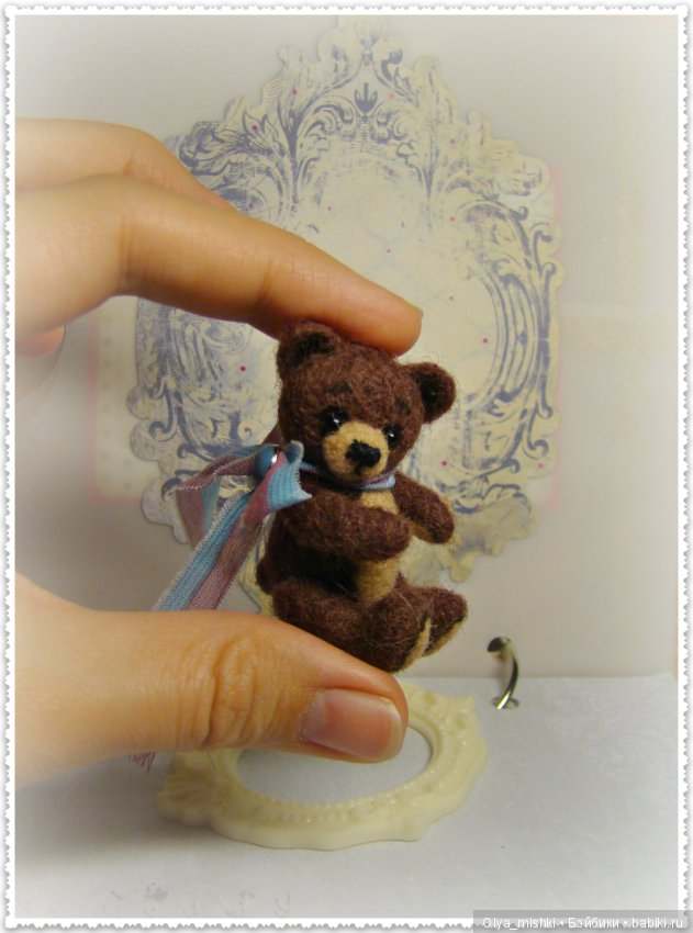 Мишка. Авторская игрушка Ольги Чернухо (фото 6)