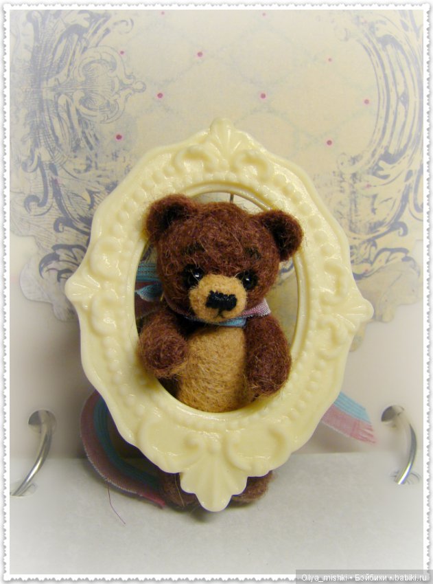 Мишка. Авторская игрушка Ольги Чернухо (фото 5)