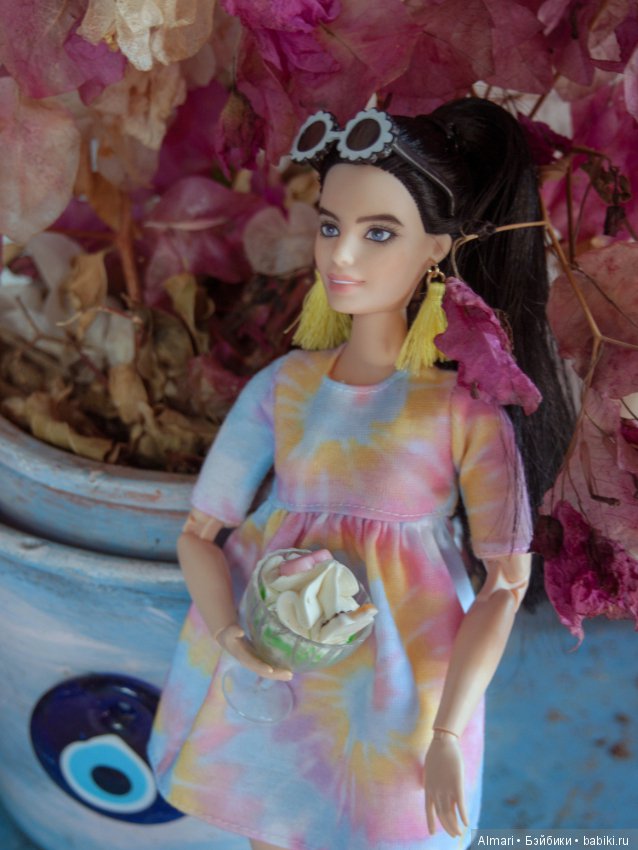 Пргулка в розово голубых тонах (фото 8)