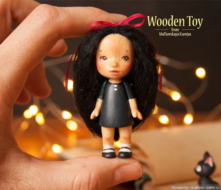 Маленькая колдунья с котиком (фото 7)