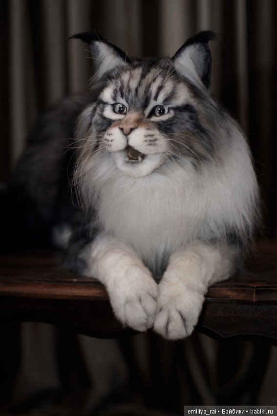 Мейн Кун подвижная игрушка 70 см