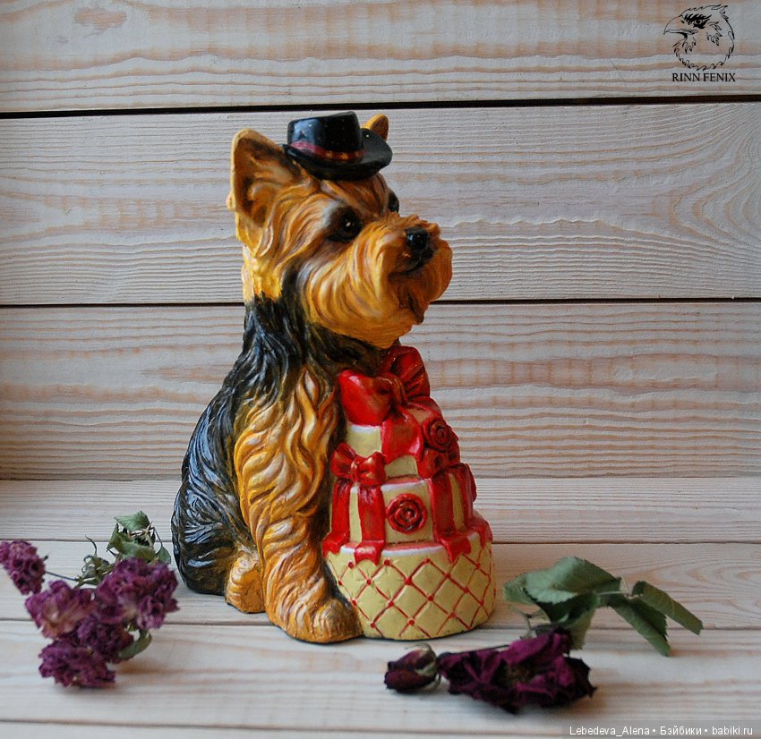 Гипсовый мопс, вариант №2 (фото 8)