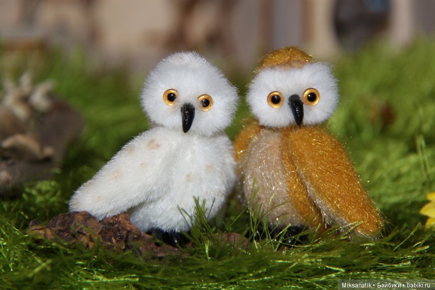 Совушки в технике тедди — Авторские мишки Тедди и друзья: фото (фото 10)