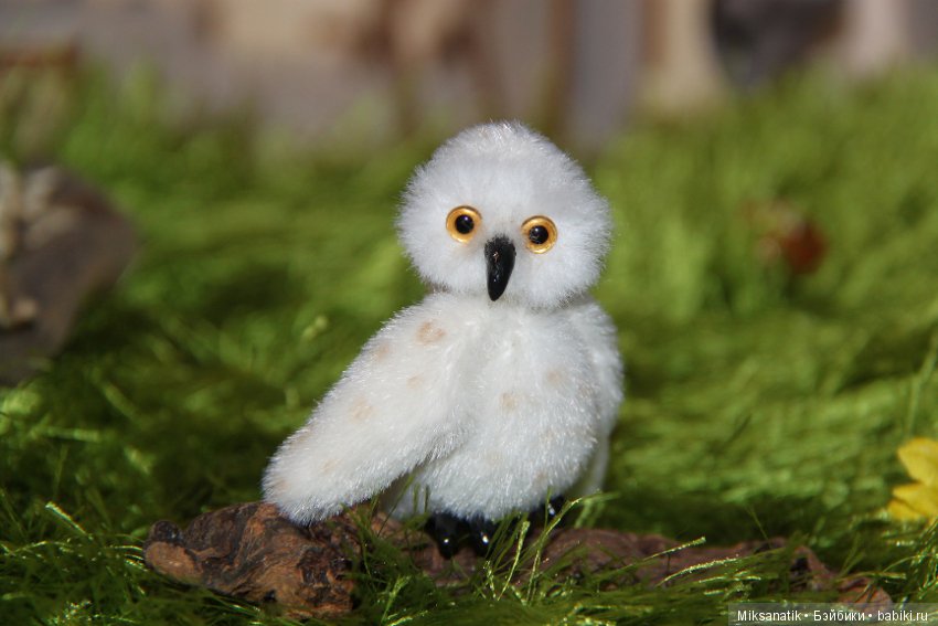 Совушки в технике тедди — Авторские мишки Тедди и друзья: фото