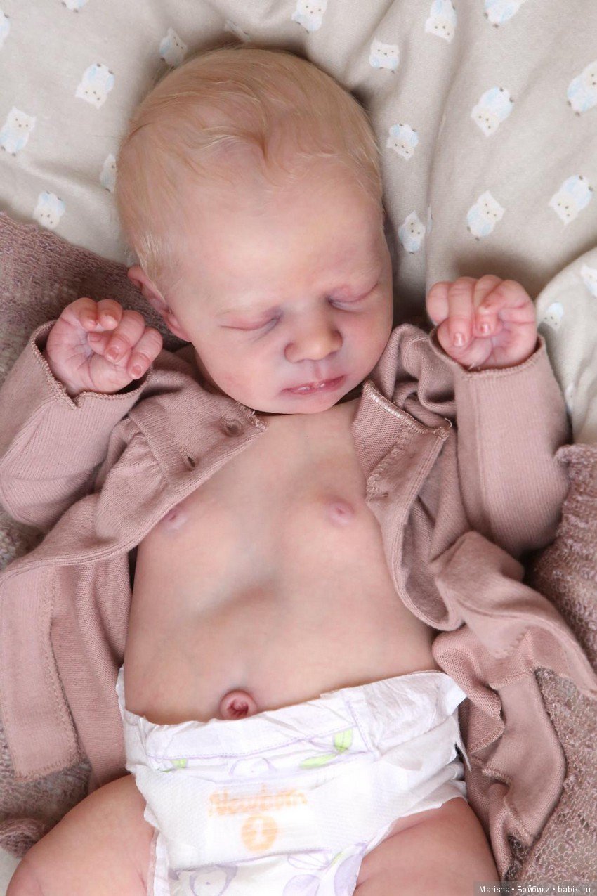 Realborn Alexa Asleep, автор куклы Елена Киприянова (фото 10)