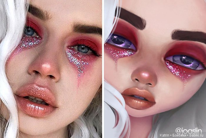 JoAsLiN рисует портреты людей в стиле популярных мультипликационных студий Дисней и Пиксар (фото 10)