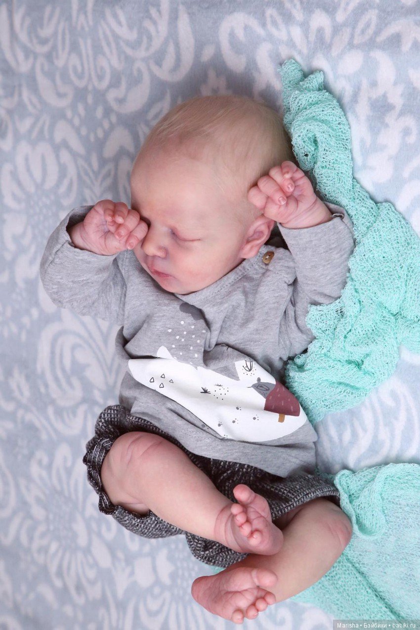 Realborn Alexa Asleep, автор куклы Елена Киприянова (фото 9)