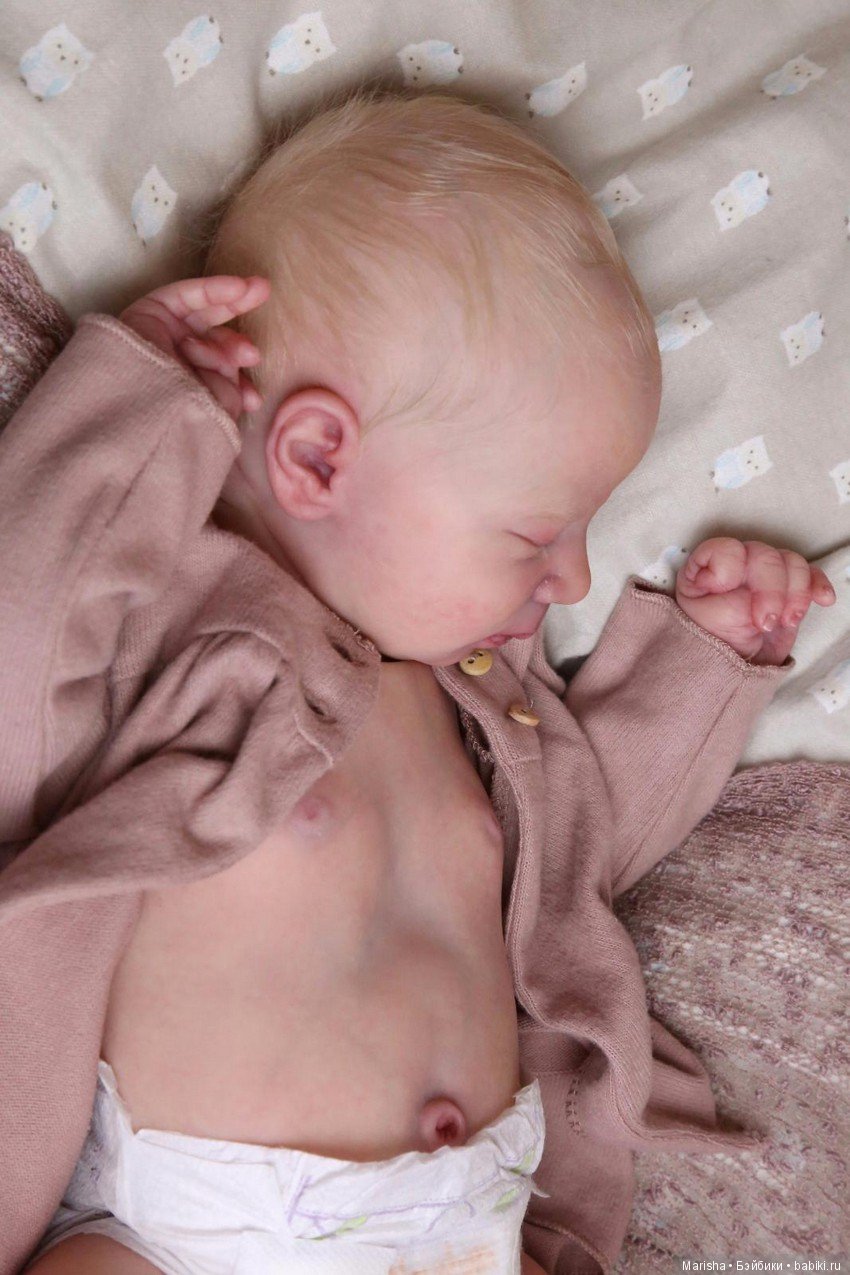 Realborn Alexa Asleep, автор куклы Елена Киприянова