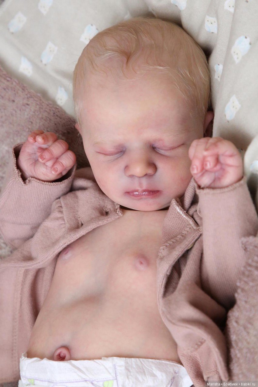 Realborn Alexa Asleep, автор куклы Елена Киприянова