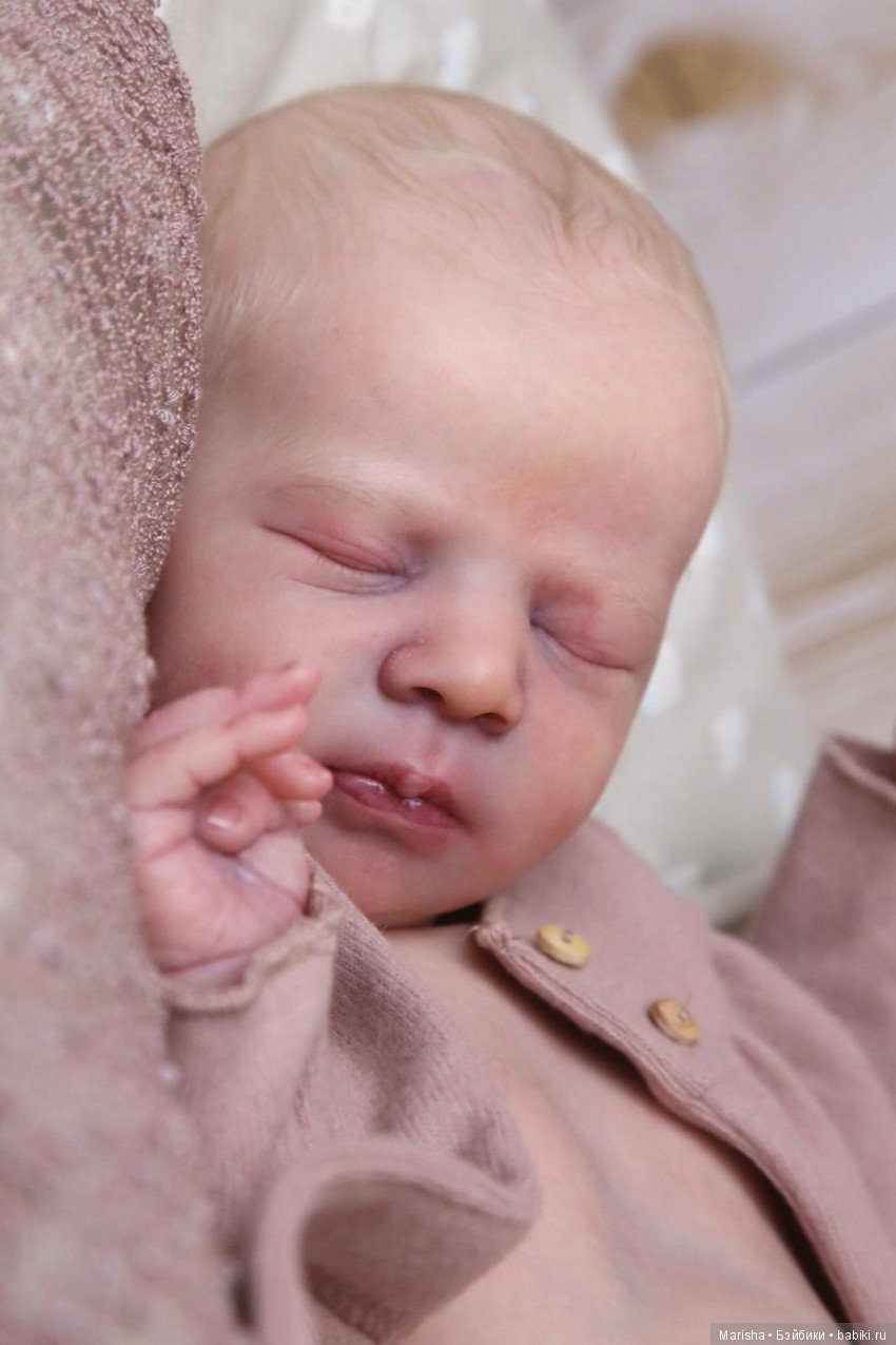 Realborn Alexa Asleep, автор куклы Елена Киприянова
