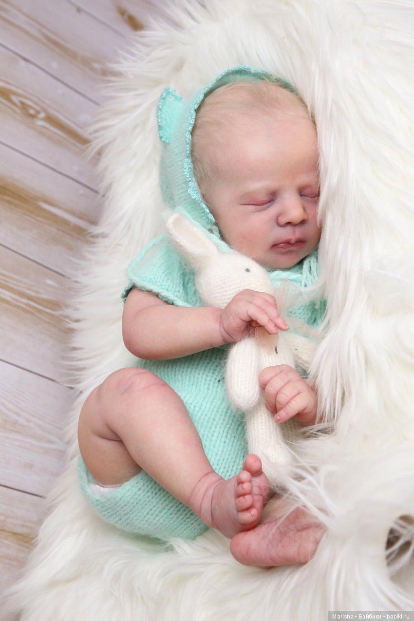 Realborn Alexa Asleep, автор куклы Елена Киприянова