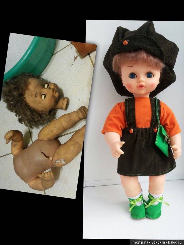 Салон красоты для старой куклы - Продолжение