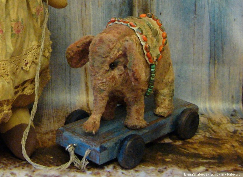 По мотивам антикварных игрушек фирмы STEIFF (фото 2)