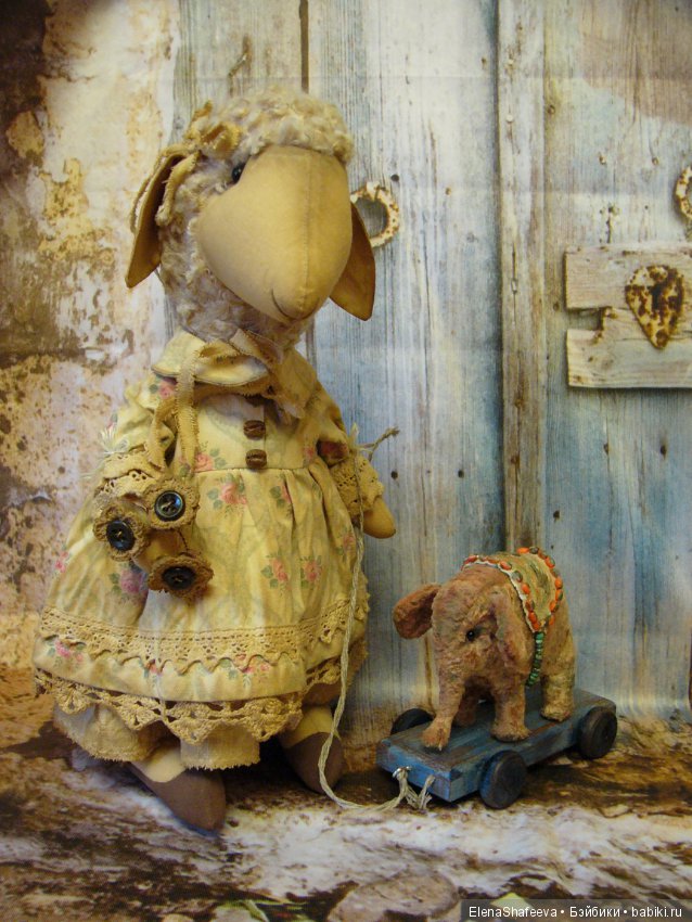 По мотивам антикварных игрушек фирмы STEIFF (фото 3)