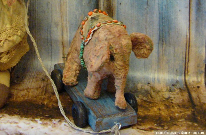 По мотивам антикварных игрушек фирмы STEIFF (фото 4)