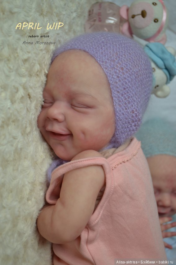Эприл - близяшки-улыбашки в процессе возрождения. Куклы реборн Анны Морозовой