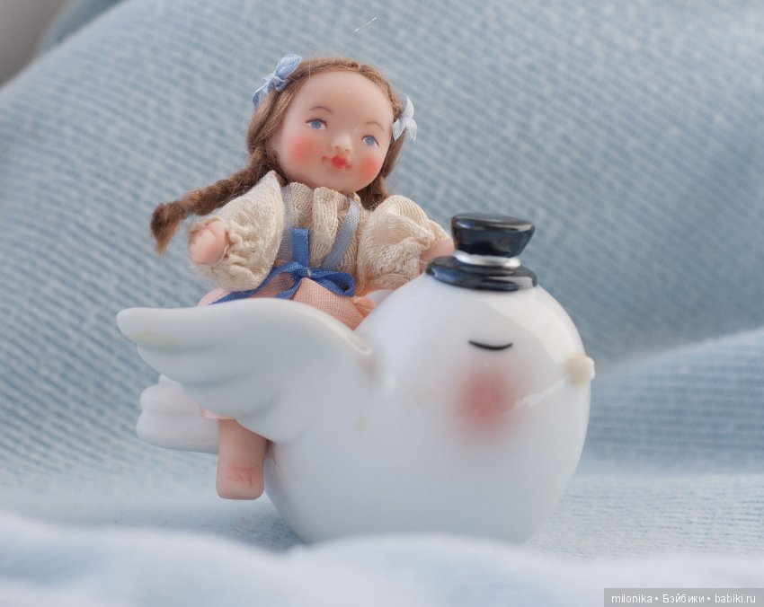 Хорошая девочка Настя — Авторские миниатюрные куклы: лепка (фото 2)