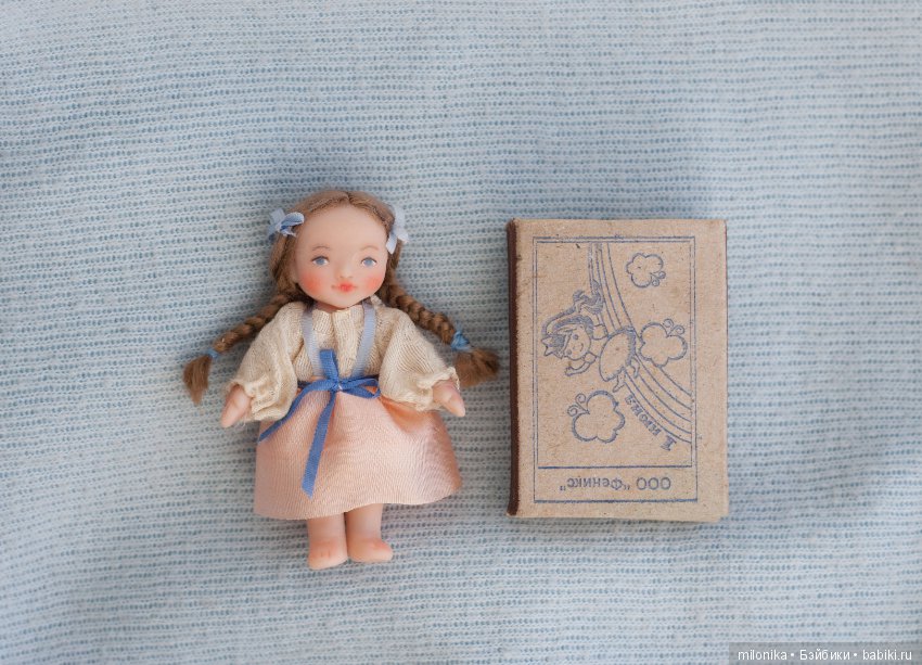 Хорошая девочка Настя — Авторские миниатюрные куклы: лепка (фото 7)